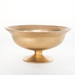 Gold Painted Compote