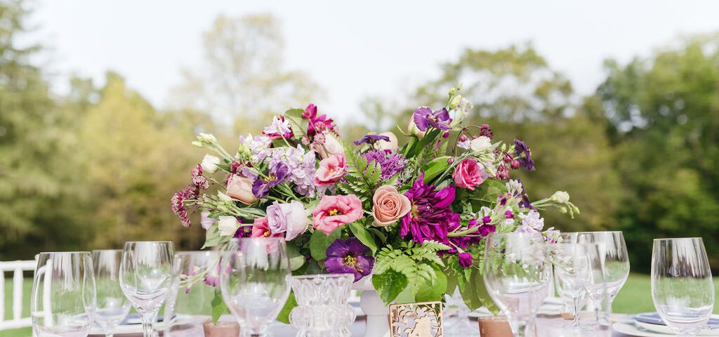 wedding and event florist in Cincinnati ohio at the meshewa house in Cincinnati ohio